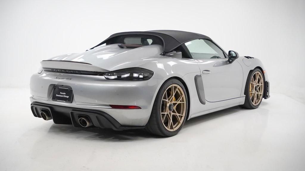 used 2024 Porsche 718 Spyder car, priced at $205,000