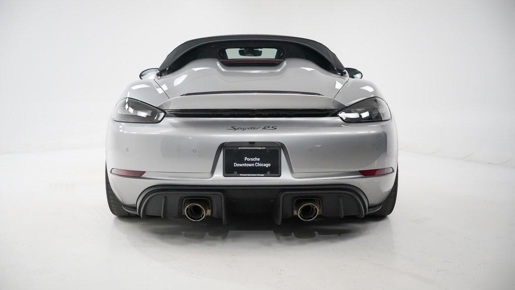 used 2024 Porsche 718 Spyder car, priced at $205,000