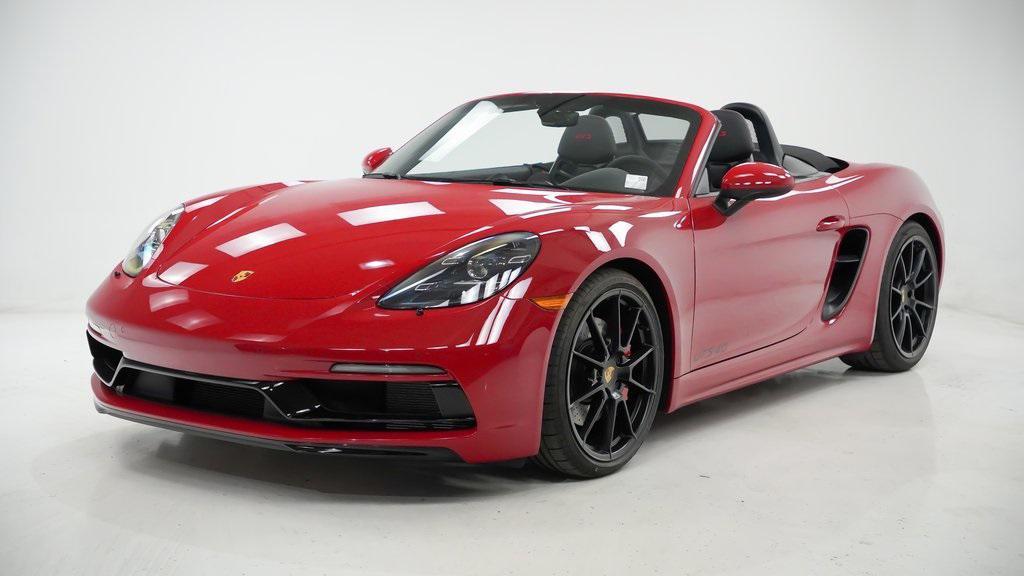 new 2025 Porsche 718 Boxster car, priced at $130,545