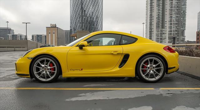 used 2014 Porsche Cayman car, priced at $45,991