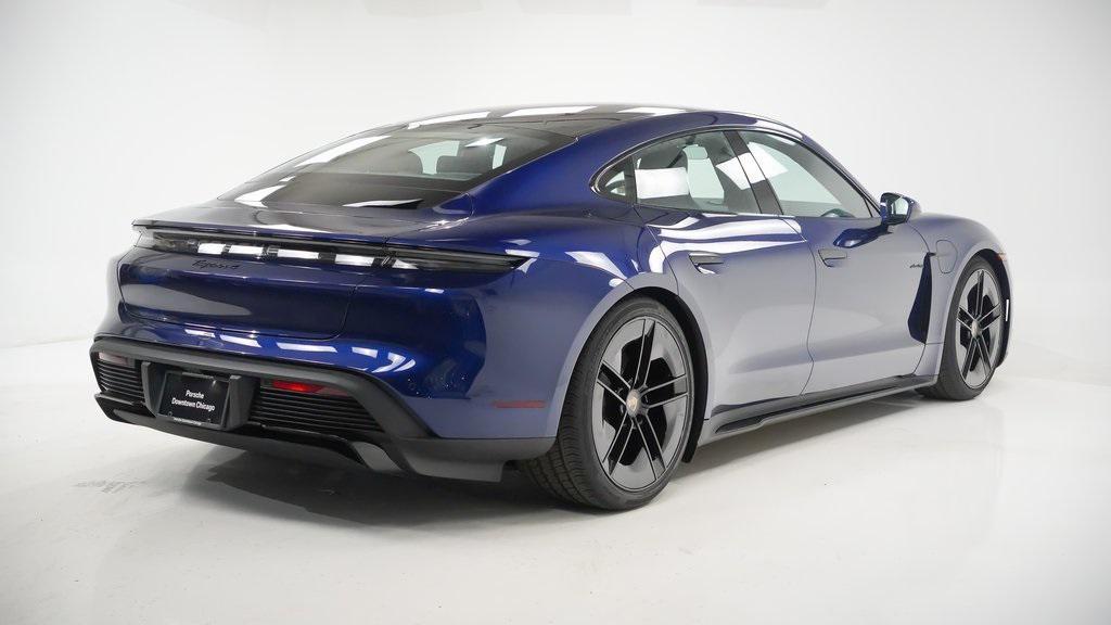 new 2025 Porsche Taycan car, priced at $132,325