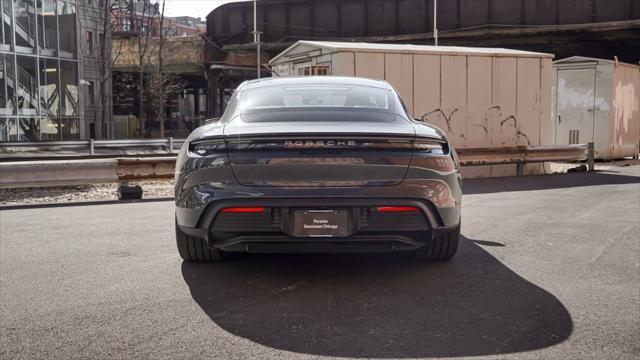 used 2025 Porsche Taycan car, priced at $122,994