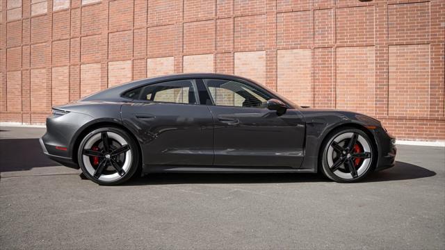 used 2025 Porsche Taycan car, priced at $122,994
