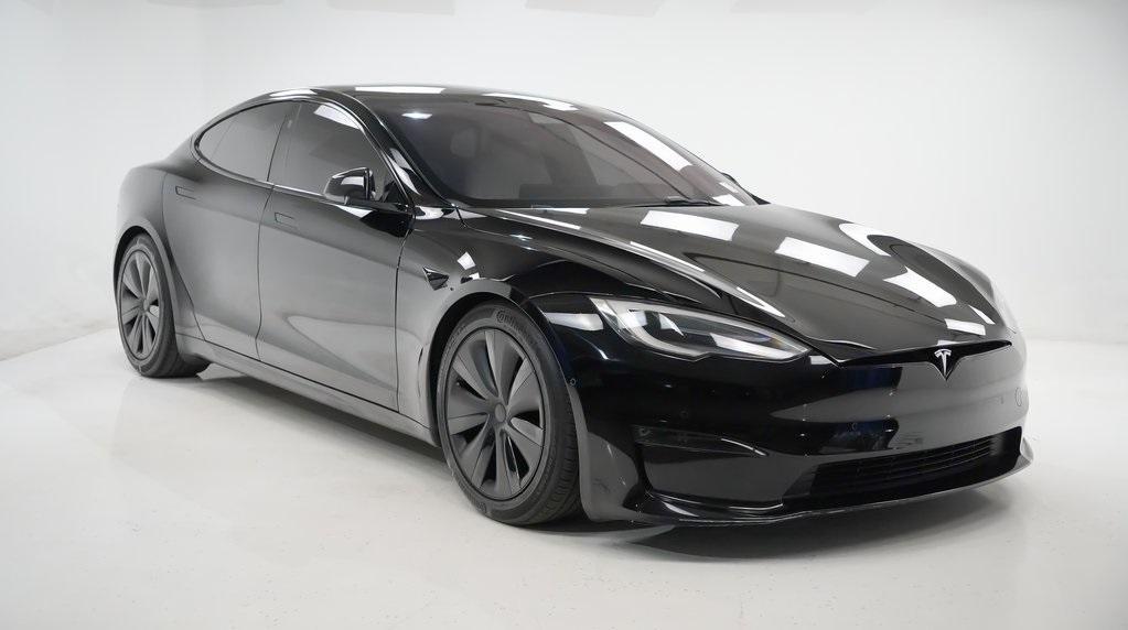 used 2021 Tesla Model S car, priced at $34,998