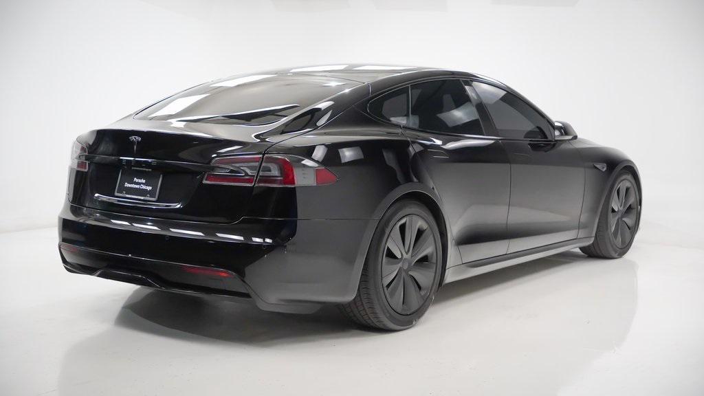 used 2021 Tesla Model S car, priced at $34,998