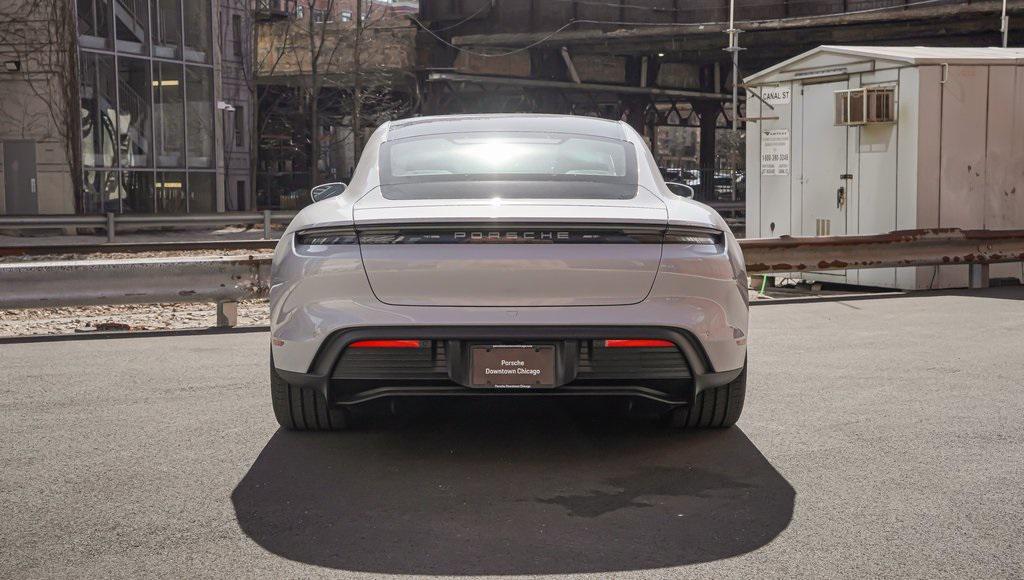 new 2025 Porsche Taycan car, priced at $119,815