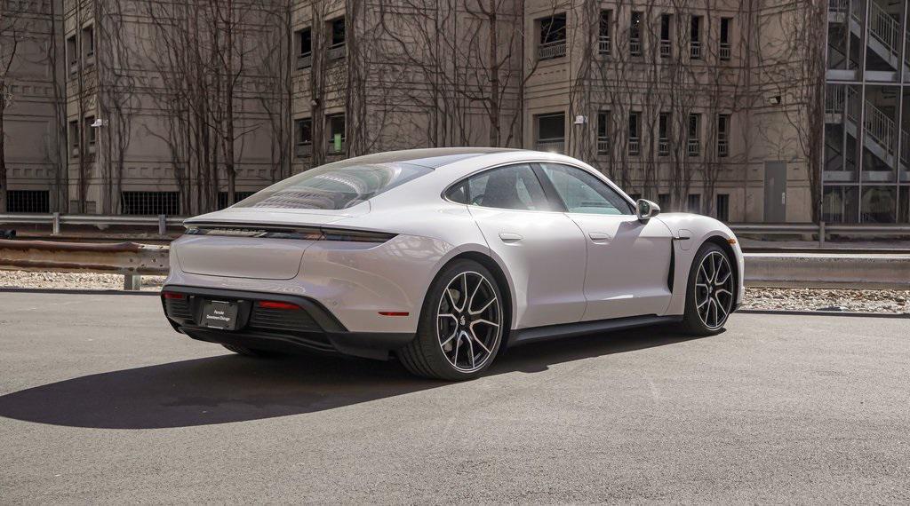 new 2025 Porsche Taycan car, priced at $119,815