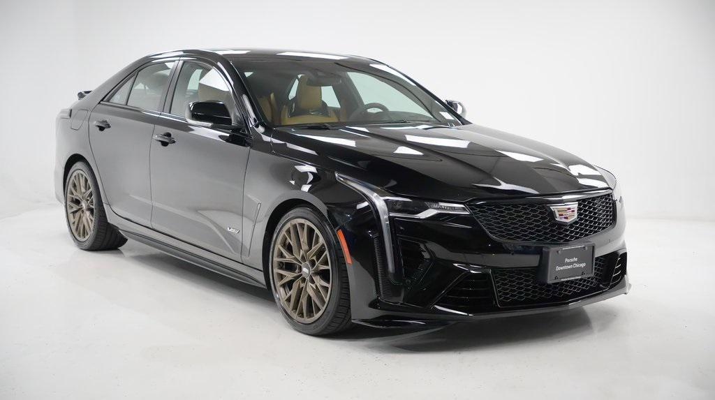 used 2022 Cadillac CT4-V car, priced at $53,991