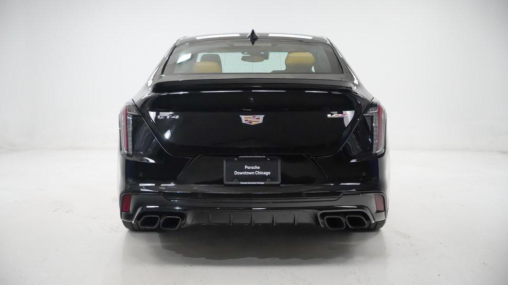 used 2022 Cadillac CT4-V car, priced at $53,991