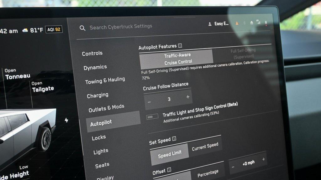 used 2024 Tesla Cybertruck car, priced at $71,500