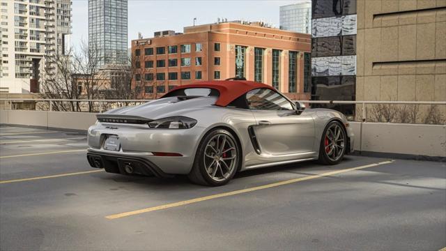 used 2022 Porsche 718 Spyder car, priced at $109,990