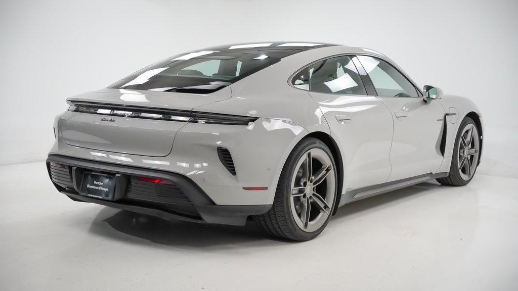new 2025 Porsche Taycan car, priced at $199,185