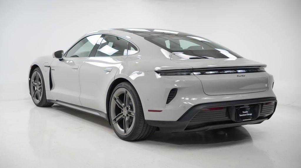 new 2025 Porsche Taycan car, priced at $199,185