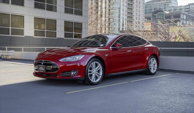 used 2015 Tesla Model S car, priced at $18,696