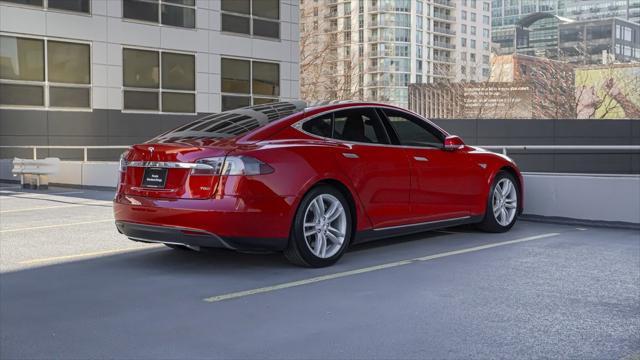 used 2015 Tesla Model S car, priced at $18,696