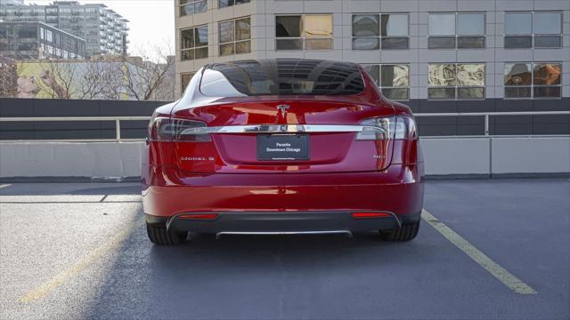 used 2015 Tesla Model S car, priced at $18,696