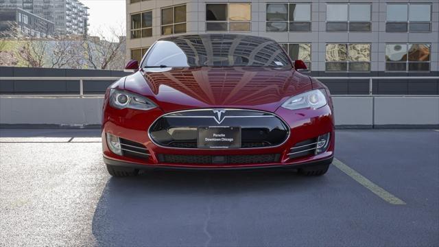 used 2015 Tesla Model S car, priced at $18,696