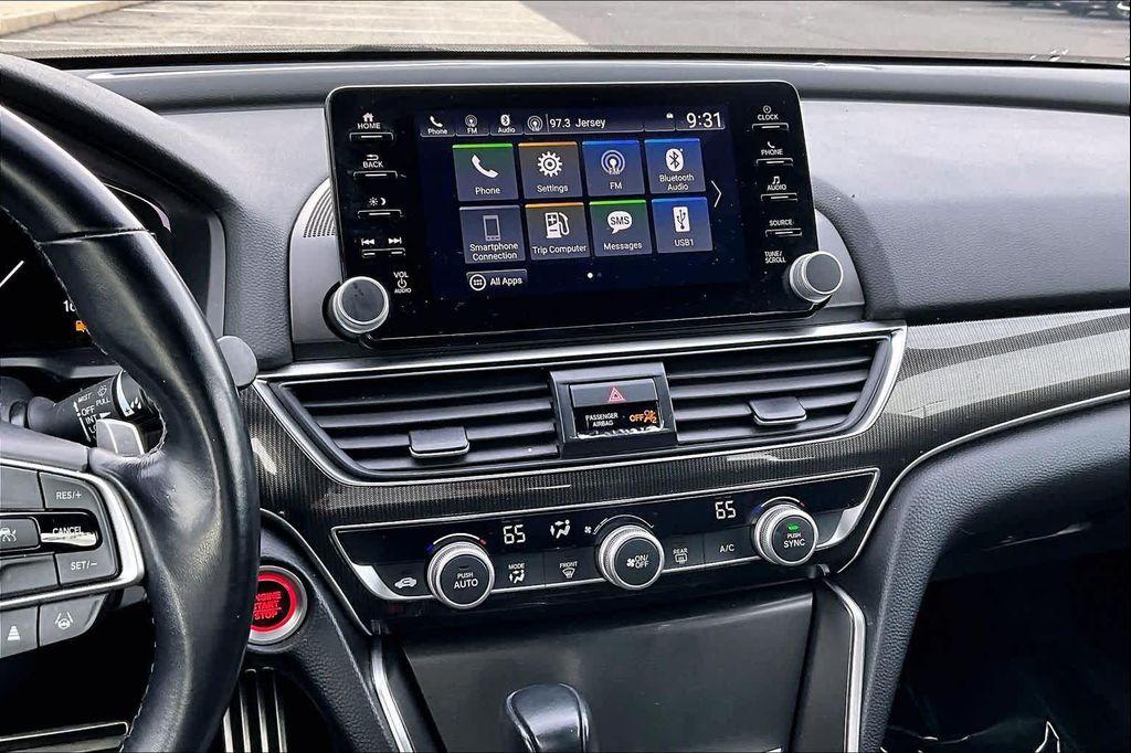 used 2022 Honda Accord car, priced at $23,837