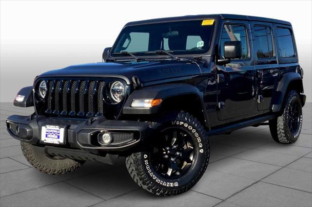 used 2022 Jeep Wrangler car, priced at $30,992