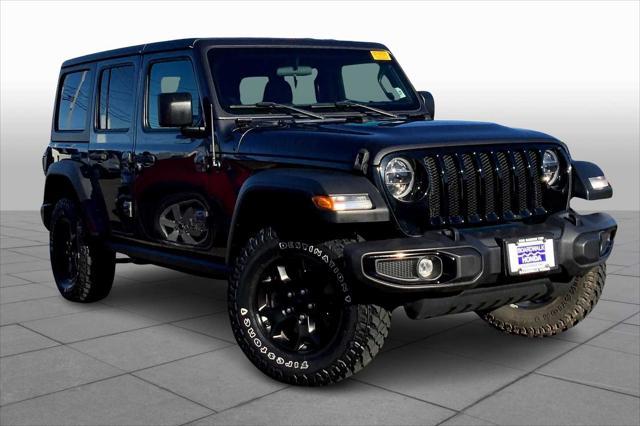 used 2022 Jeep Wrangler car, priced at $30,992