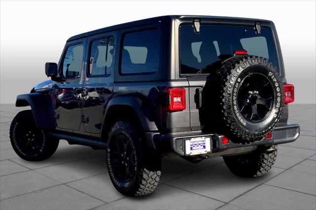 used 2022 Jeep Wrangler car, priced at $30,992