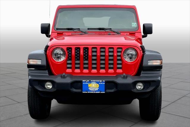 used 2021 Jeep Wrangler Unlimited car, priced at $27,595