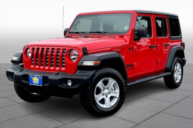 used 2021 Jeep Wrangler Unlimited car, priced at $28,460