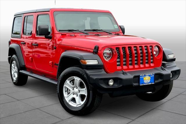 used 2021 Jeep Wrangler Unlimited car, priced at $27,595