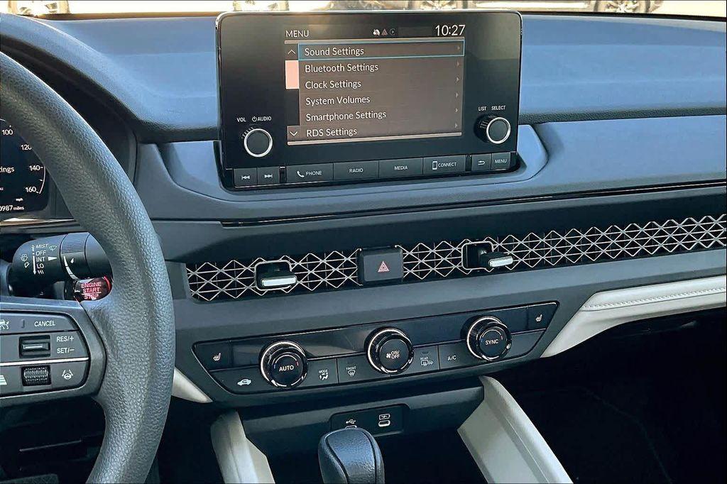 used 2025 Honda Accord car, priced at $27,905