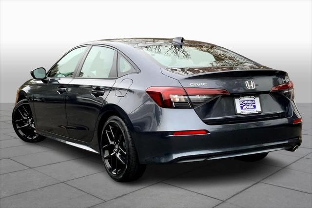 used 2025 Honda Civic car, priced at $27,587