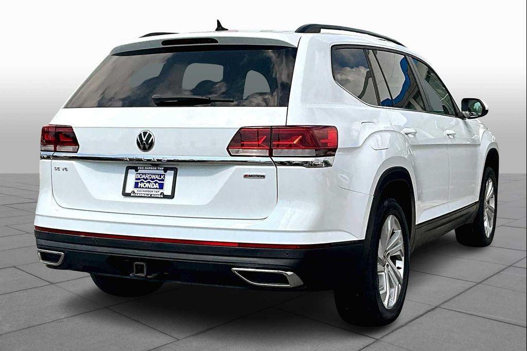 used 2021 Volkswagen Atlas car, priced at $20,897