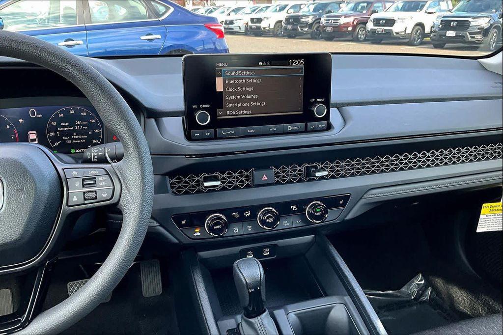 used 2025 Honda Accord car, priced at $28,500