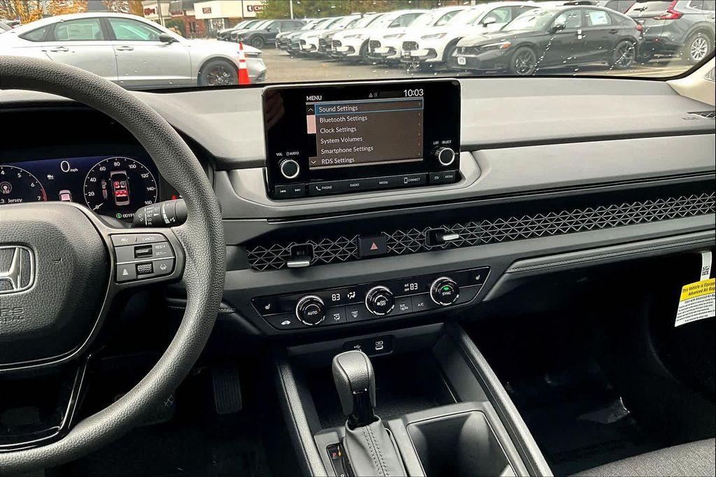 used 2025 Honda Accord car, priced at $28,480