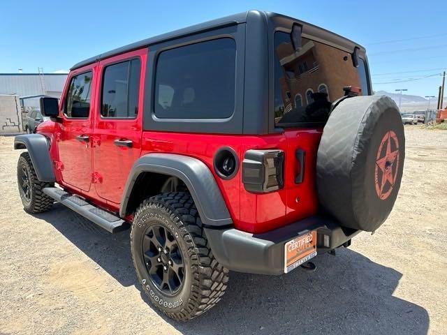 used 2020 Jeep Wrangler Unlimited car, priced at $36,490