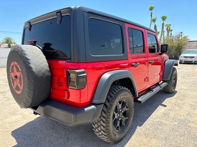 used 2020 Jeep Wrangler Unlimited car, priced at $38,490