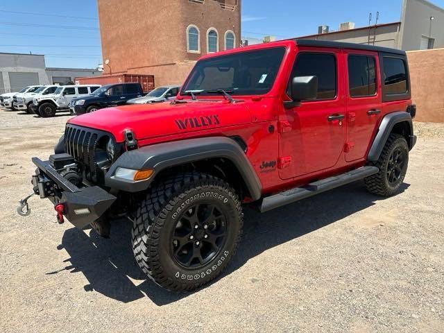 used 2020 Jeep Wrangler Unlimited car, priced at $38,490