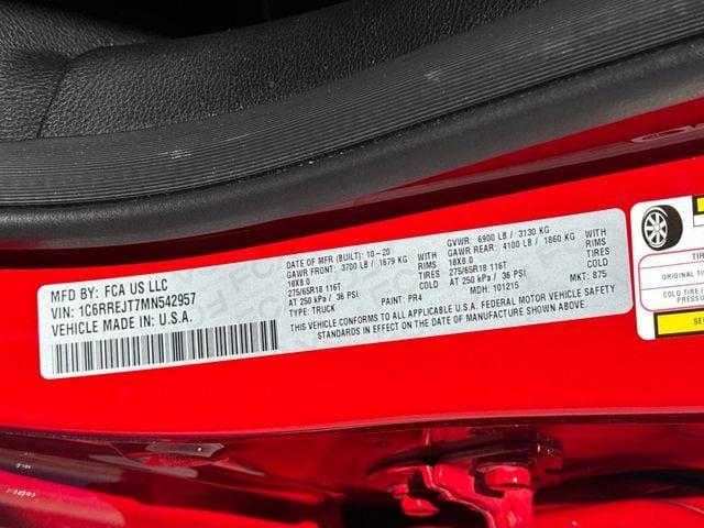 used 2021 Ram 1500 car, priced at $33,968