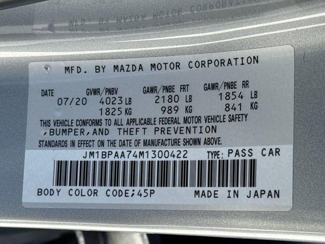 used 2021 Mazda Mazda3 car, priced at $16,968
