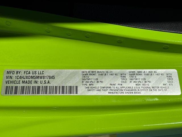 used 2021 Jeep Wrangler Unlimited car, priced at $31,968