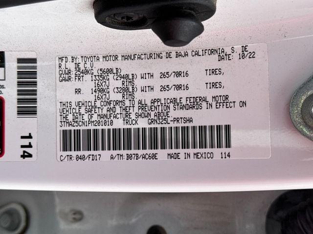used 2023 Toyota Tacoma car, priced at $33,568
