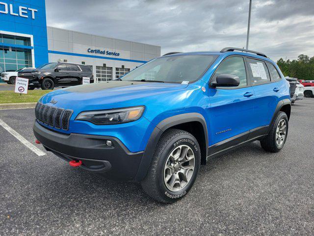 used 2021 Jeep Cherokee car, priced at $22,398