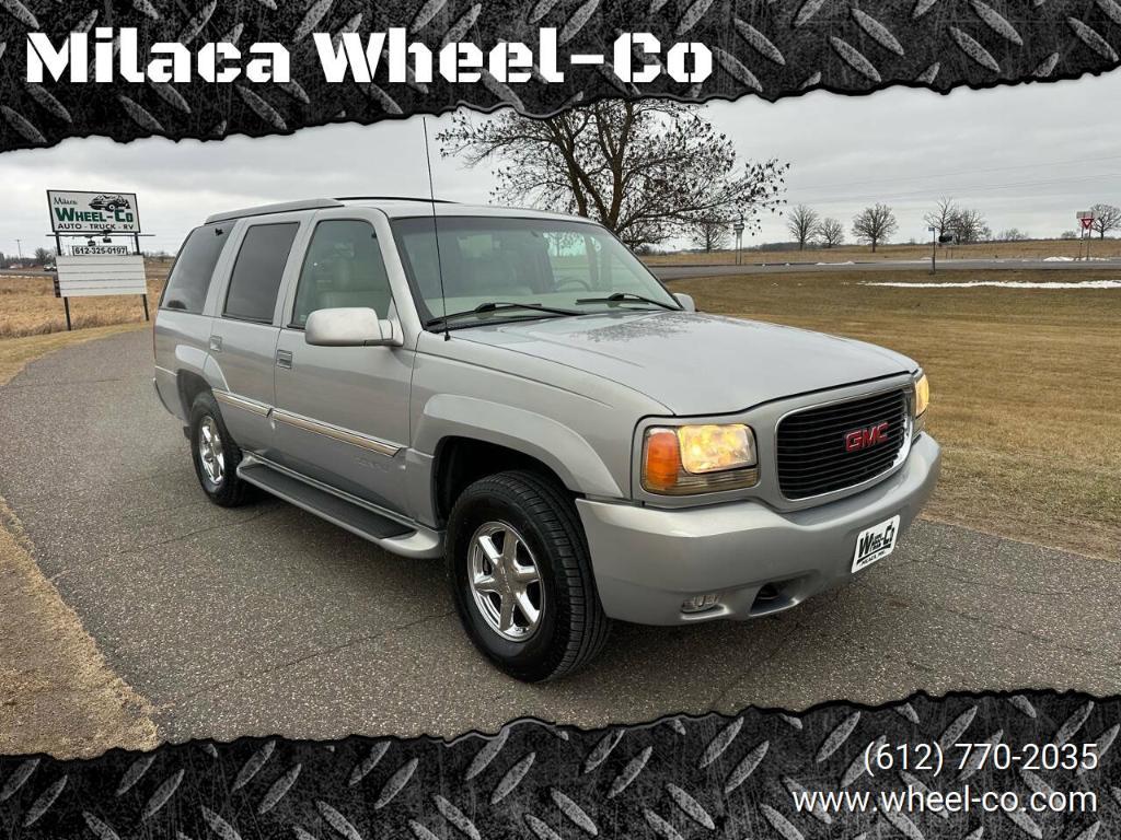 used 2000 GMC Yukon car, priced at $8,950