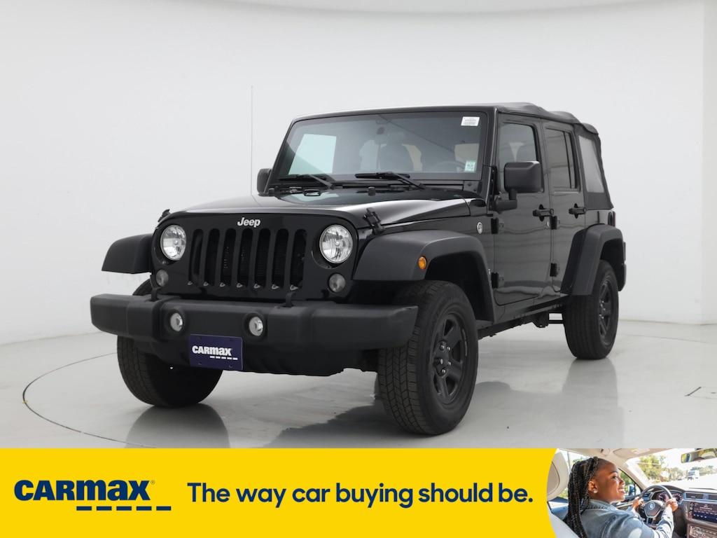 used 2016 Jeep Wrangler car, priced at $17,998