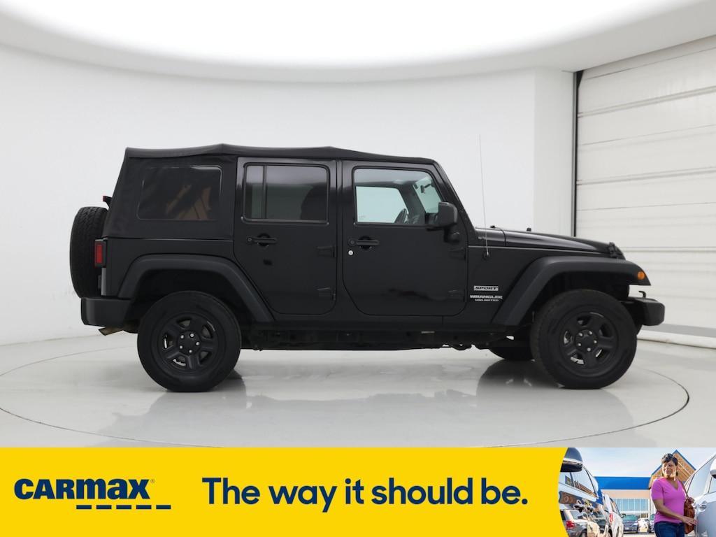used 2016 Jeep Wrangler car, priced at $17,998