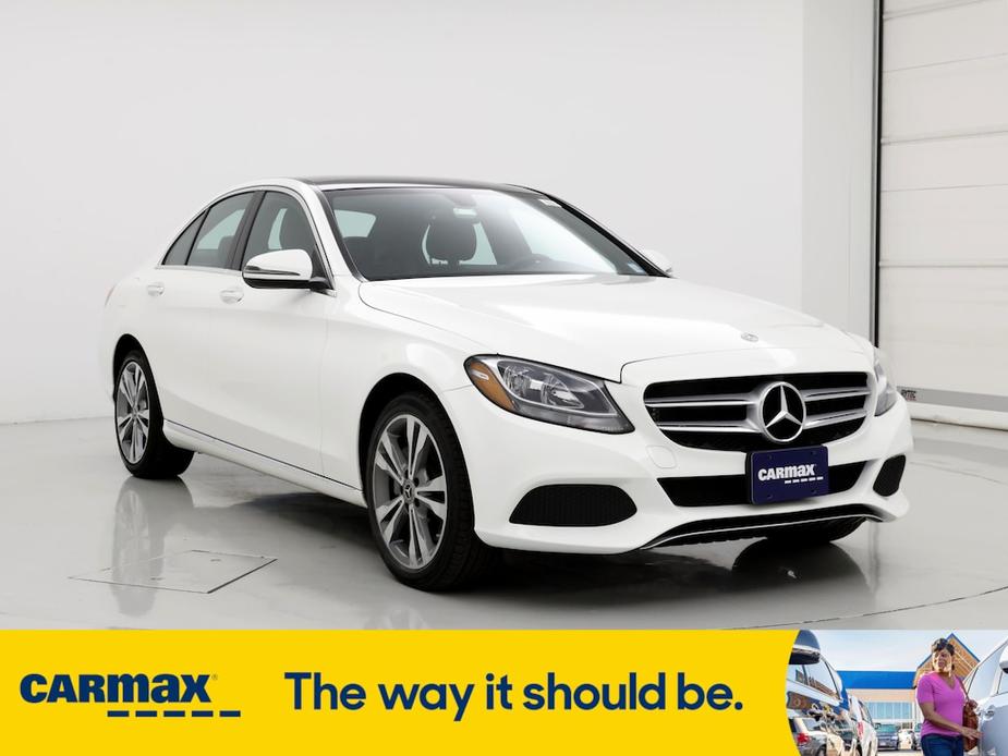 used 2018 Mercedes-Benz C-Class car, priced at $25,998