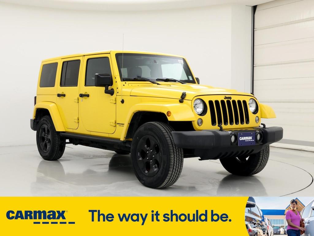 used 2015 Jeep Wrangler car, priced at $20,998