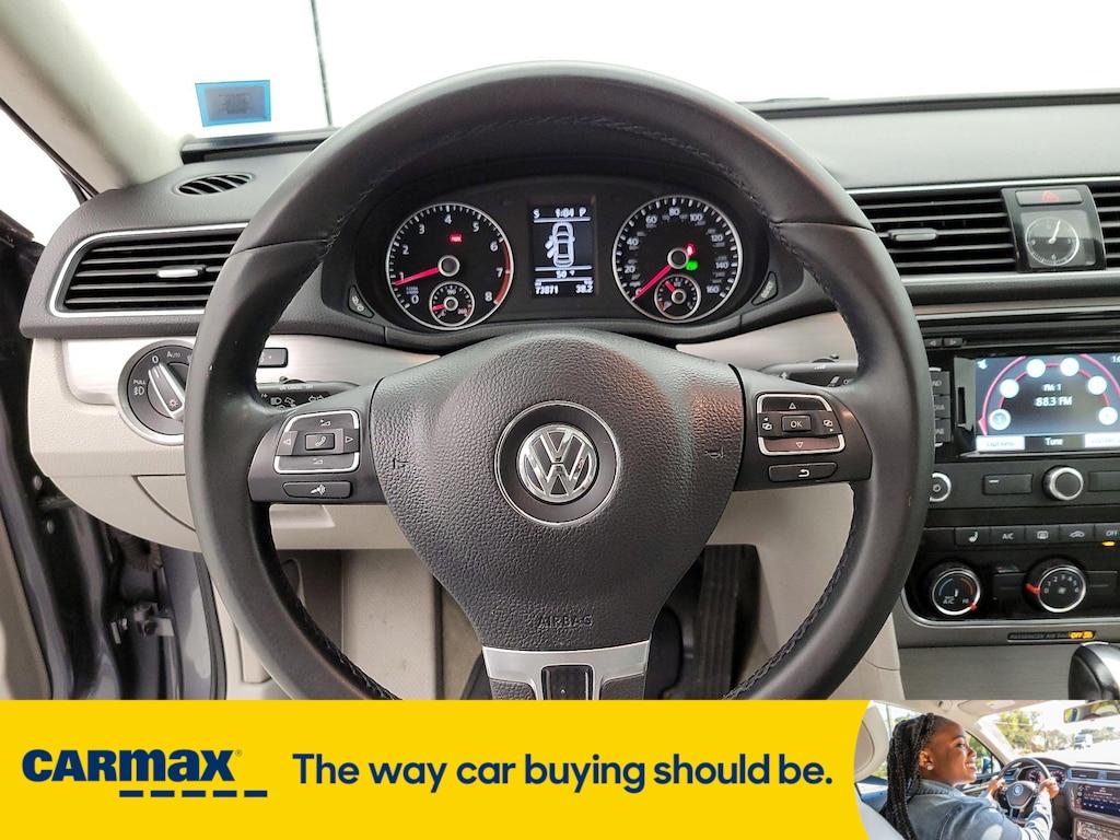 used 2015 Volkswagen Passat car, priced at $13,599