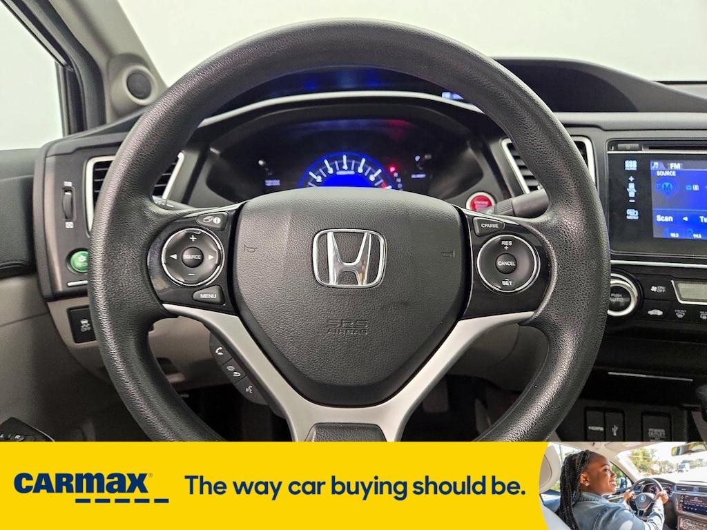 used 2015 Honda Civic car, priced at $15,998