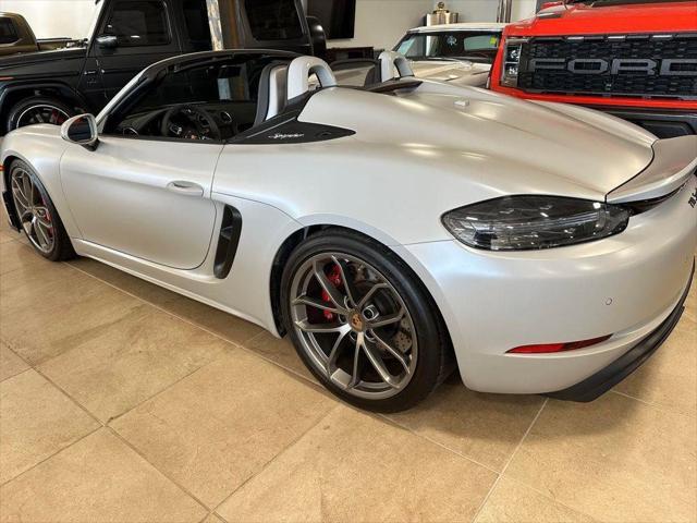 used 2022 Porsche 718 Spyder car, priced at $122,950