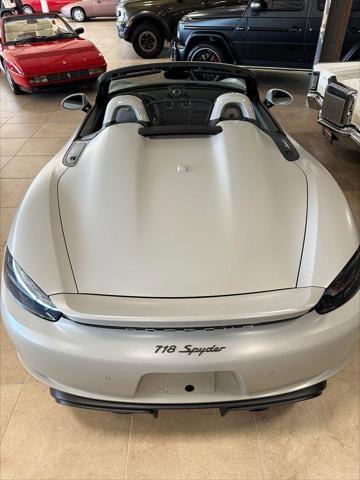 used 2022 Porsche 718 Spyder car, priced at $122,950